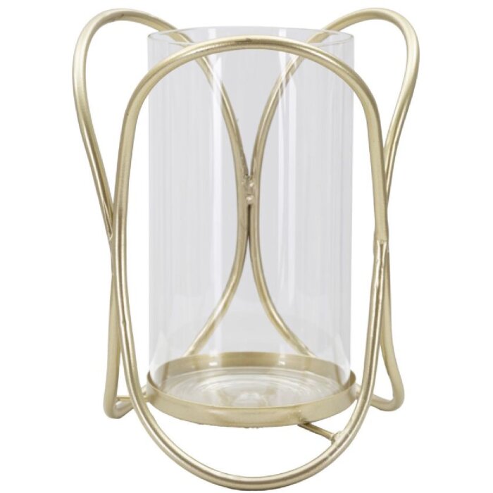 Mauro Ferretti Kerzenhalter Glox Ø 16x21,5 cm goldfarben