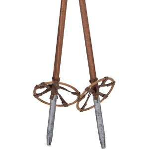 Clayre & Eef 5H0720 Dekoration Skistöcke Braun...