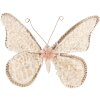 Clayre & Eef Украшение Бабочка бежевый 30x3x24 см