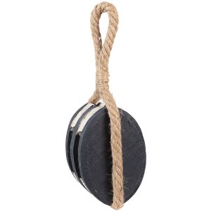 Декоративный блок Clayre & Eef черный коричневый 14x12x21 см винтажный стиль