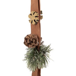 Clayre & Eef Türglocke Landhausstil Braun...