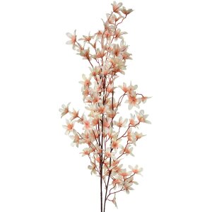 Clayre & Eef Dekozweig Blumen 110 cm Beige Grün