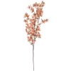 Clayre & Eef 5PL0167LO Deko Zweig Blumen orange grün 110 cm
