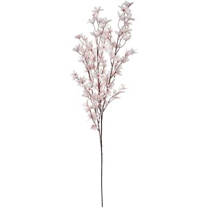 Clayre & Eef Deko Zweig mit Blumen Rosa 110 cm...