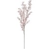Clayre & Eef Deko Zweig mit Blumen Rosa 110 cm künstlich