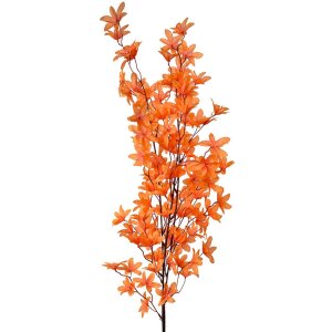 Clayre & Eef Deko-Zweig Blumen Orange 110 cm...