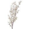 Clayre & Eef декоративная ветка искусственный цветок белый 110 см