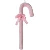 Clayre & Eef Рождественская бирка candy cane розовая белая 17x5x56 см