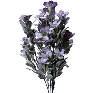 Clayre & Eef 6PL0382BL Deko Zweig Blau Grün 35 cm