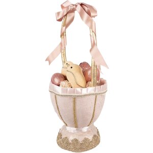 Clayre & Eef Deko-Körbchen Rosa Ø20x47 cm...