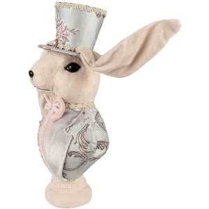 Clayre & Eef Deko Kaninchen beige 18x15x38 cm...