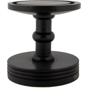 Clayre & Eef 6GL5059Z Стеклянная банка-колокол Ø14x34 см Прозрачный черный