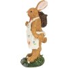 Clayre & Eef 6PR5720 Декоративный кролик полирезин 5x5x13 см Стиль кантри