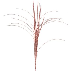 Clayre & Eef Deko Zweig Rosa 76 cm Glitzerzweig aus...