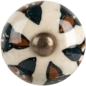 Clayre & Eef Türknopf Keramik Ø 3x3 cm...