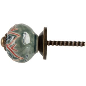 Clayre & Eef 66051 Türknopf Boho Grün...