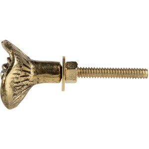 Clayre & Eef 66060 Türknopf Gold Ø 3x3 cm...