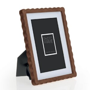 ZEP Holzbilderrahmen Lione Braun Natur 13x18 bis 30x40 Passepartout Vintage