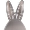 Банка для хранения Clayre & Eef кролик серый Ø9x17 см с крышкой стиль кантри