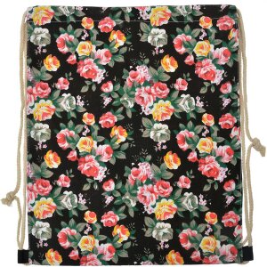 Juleeze JZBG0307 Rucksack Floral Chic Schwarz 34x1x43 cm