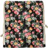 Juleeze JZBG0307 Rucksack Floral Chic Schwarz 34x1x43 cm