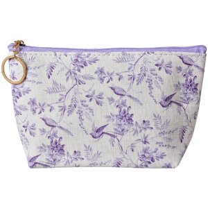 Juleeze JZTB0082 Kulturbeutel Violett Weiß 21x5x13...