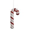 Clayre & Eef Декоративная подвеска Candy Cane White Red 8x3x20 см