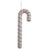 Clayre & Eef 66185 Подвеска Candy Cane бело-красная 11x4x33 см