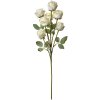 Clayre & Eef Декоративная ветка Искусственные розы белые 8x8x55 см
