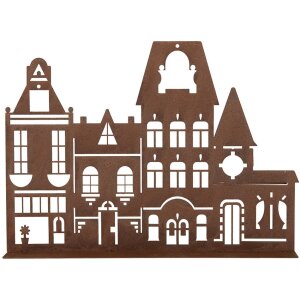 Clayre & Eef 6Y5779 Dekoration Haus 29x5x21 cm Landhausstil Metall Braun