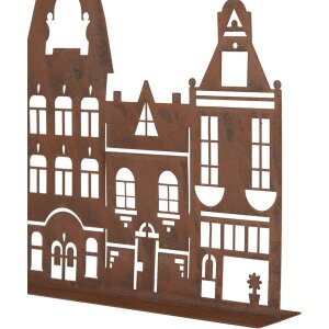 Clayre & Eef 6Y5779 Dekoration Haus 29x5x21 cm Landhausstil Metall Braun