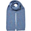Juleeze JZSC0829BL Шарф синий 14x146 см Синтетика Всплеск цвета Простой уход