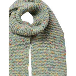 Juleeze JZSC0829GR Schal Damen Grün bunt 14x146 cm Synthetik