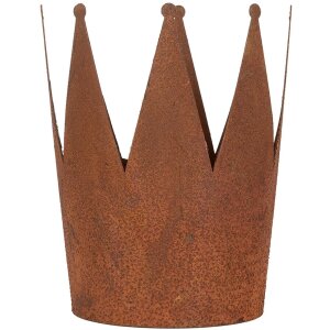 Clayre & Eef 6Y5789 Dekoration Krone 3er-Set Metall...