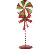 Clayre & Eef 6Y5635 Dekoration Lollipop LED 36x29x100 cm Metall Rot Grün