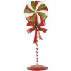 Clayre & Eef 6Y5635 Dekoration Lollipop LED 36x29x100 cm Metall Rot Grün