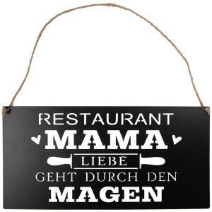 Clayre & Eef 6Y5699 Textschild Liebe geht durch den...