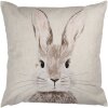 Clayre & Eef KT021.422 Подушка-чехол Bunny Beige 45x45 см Стиль кантри