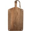 Clayre & Eef 6H2391 Dekoration Schneidebrett Naturbraun Holz 25x2x50 cm