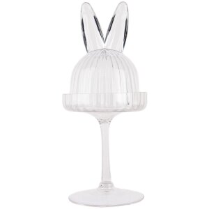 Clayre & Eef 6GL4929 Glasglocke Hasenform Ø...