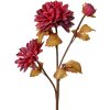 Clayre & Eef 6PL0387R Künstliche Blume Rot-Braun 10x10x66 cm