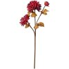 Clayre & Eef 6PL0387R Künstliche Blume Rot-Braun 10x10x66 cm