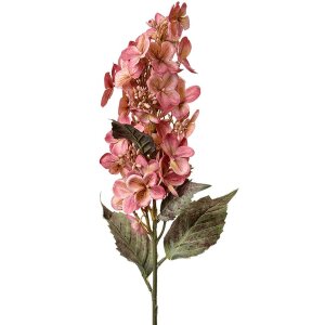 Clayre & Eef Dekozweig Blumen Rosa Grün 10x8x71...