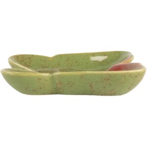 Clayre & Eef 6CE2152 Schale Schmetterling Grün...