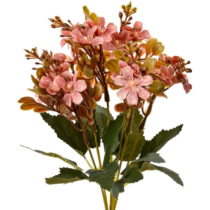 Clayre & Eef 6PL0380PA Künstliche Blume Violett-Grün 10x10x33 cm