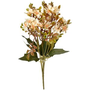 Clayre & Eef 6PL0380Y Künstliche Blume Gelb-Grün 10x10x33 cm