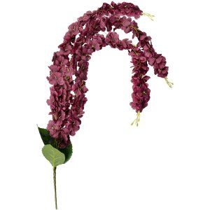 Гирлянда из искусственных цветов Clayre & Eef 6PL0388PA фиолетово-зеленая 6x6x108 см