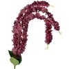 Гирлянда из искусственных цветов Clayre & Eef 6PL0388PA фиолетово-зеленая 6x6x108 см