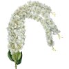 Гирлянда из искусственных цветов Clayre & Eef 6PL0388W зеленый белый 6x6x108 см