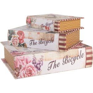 Clayre & Eef 66254 Aufbewahrungsbox 3er Set Retro...